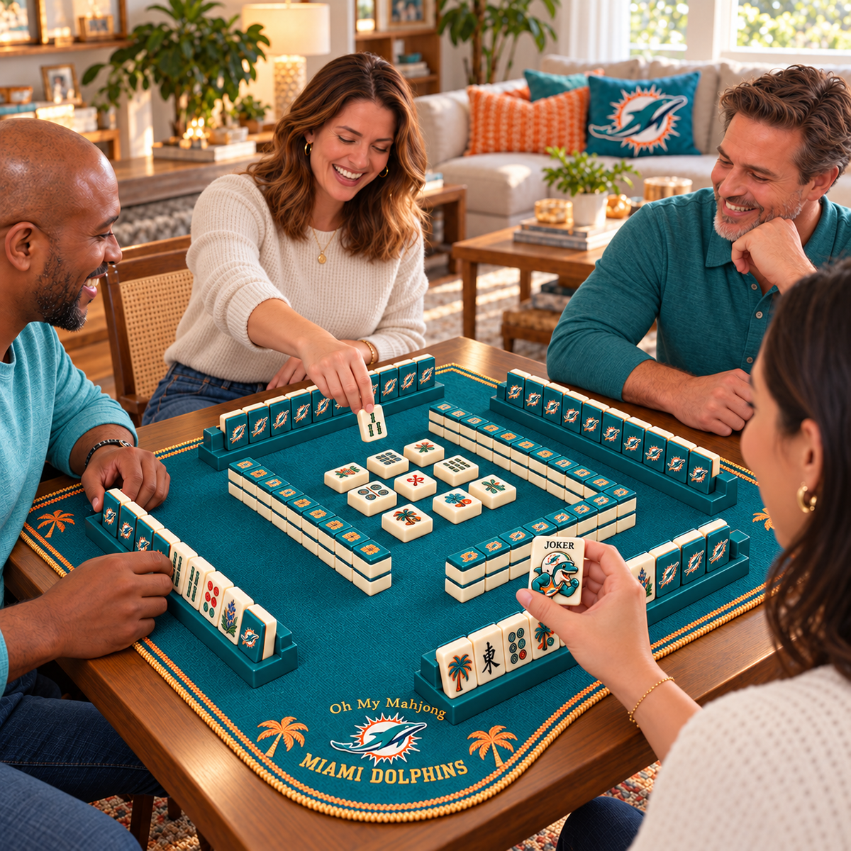 MDP Premium Mahjong Set – Game Night Edition NHVH