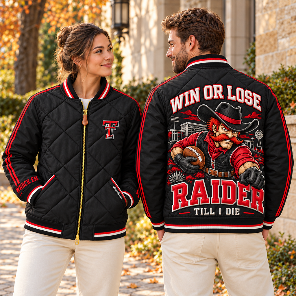 TTRR Premium Classic Quilted Bomber Jacket TMH