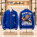 BYU Premium Classic Quilted Bomber Jacket TMH