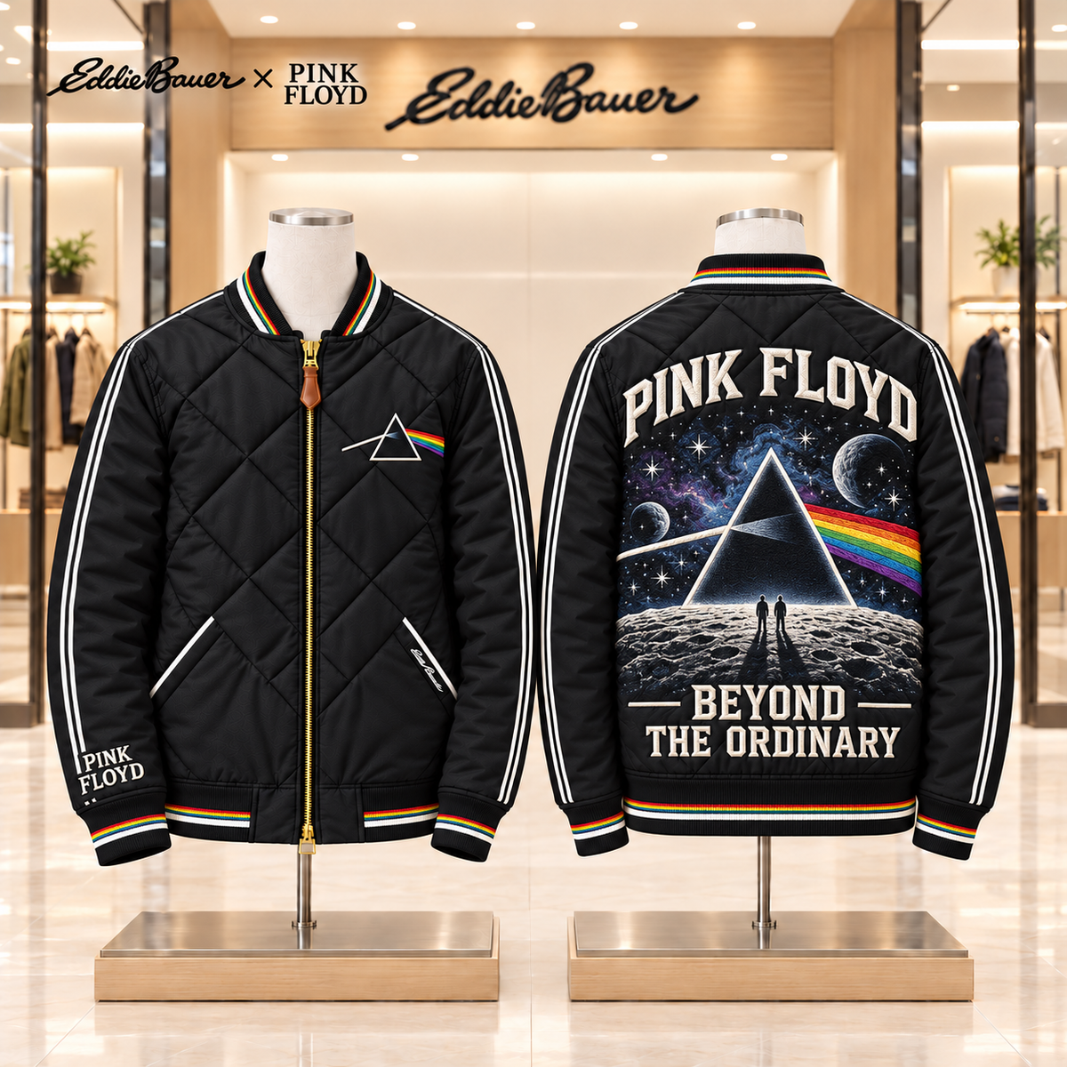PKFL Premium Classic Quilted Bomber Jacket TMH