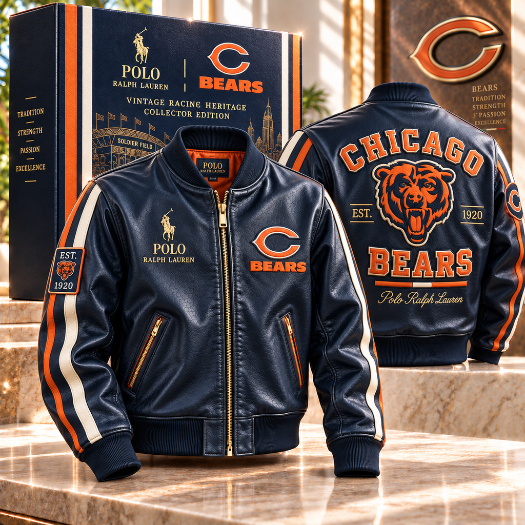 CCB PREMIUM LEATHER BOMBER JACKET NTNA