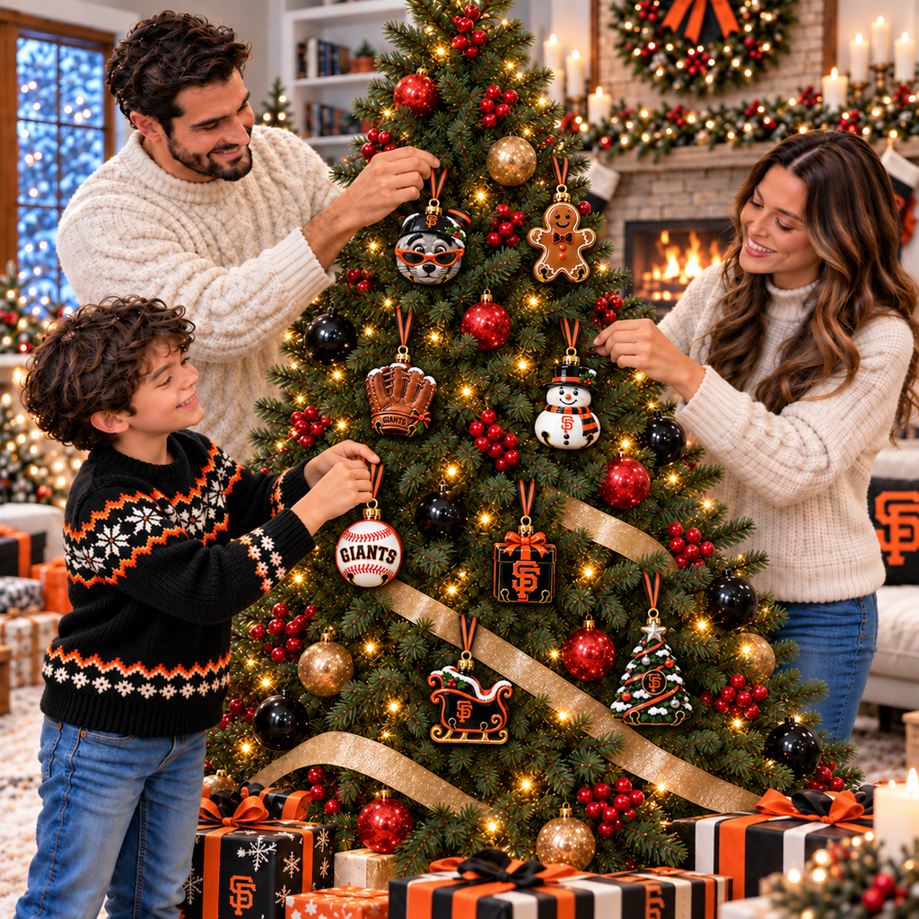 Premium SFG Christmas Bell Ornament PVNA