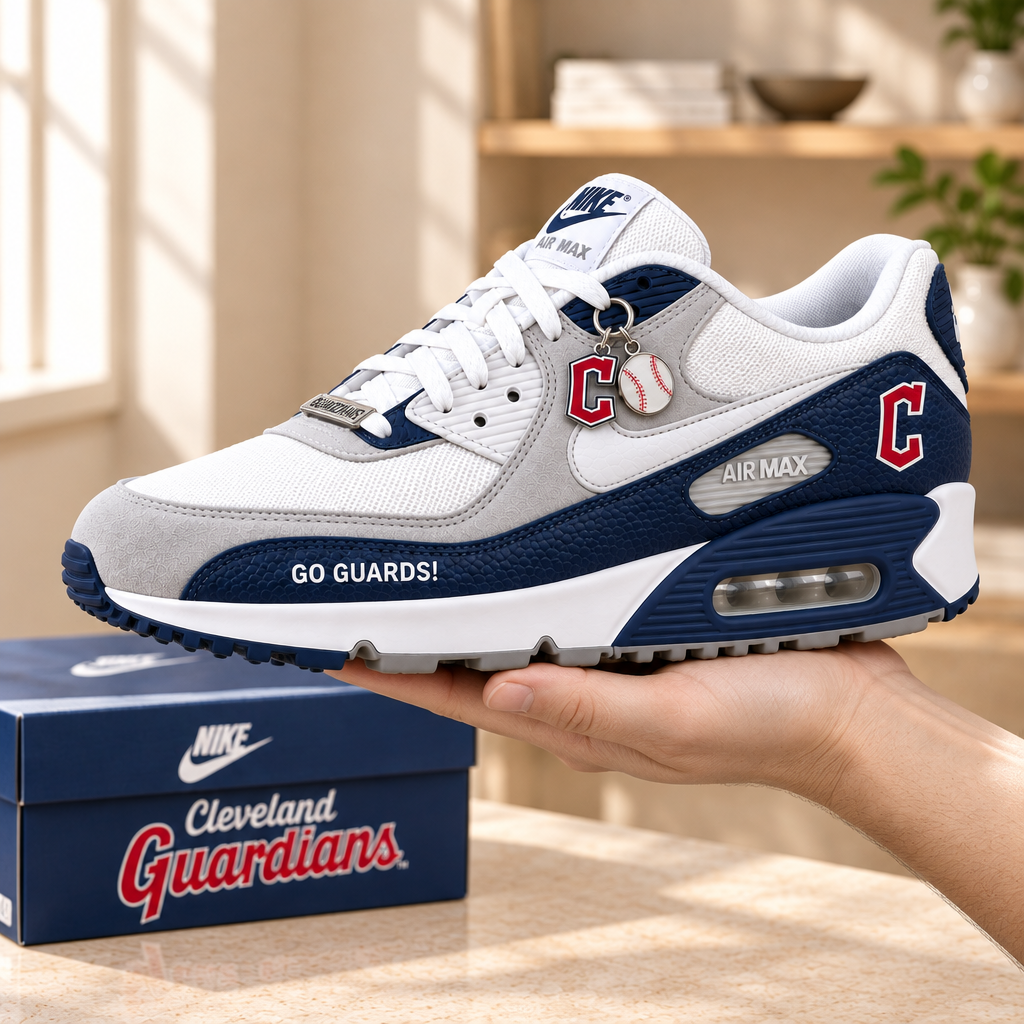 Cleveland Guardians Premium Low-Top Sneakers