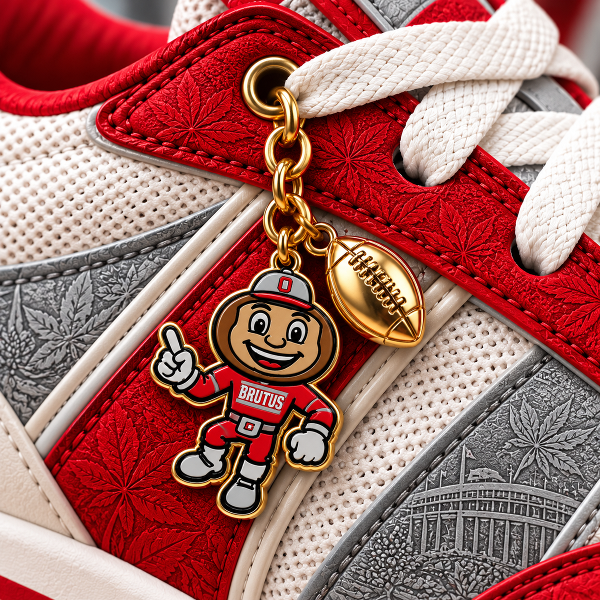OSB Premium Low-Top Sneakers with Charm BMD