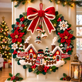 OSB Christmas Village Crochet-Style Wreath PNPA