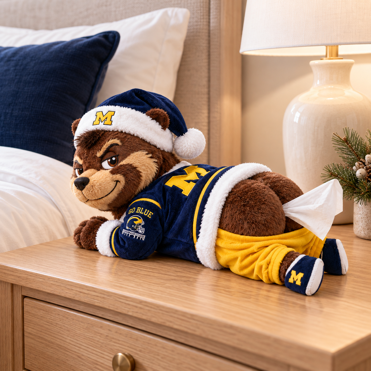 Premium MWR Cheeky Plush Tissue Holder HQH