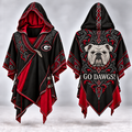 GGBD Gothic Viking Hooded Poncho PNPA
