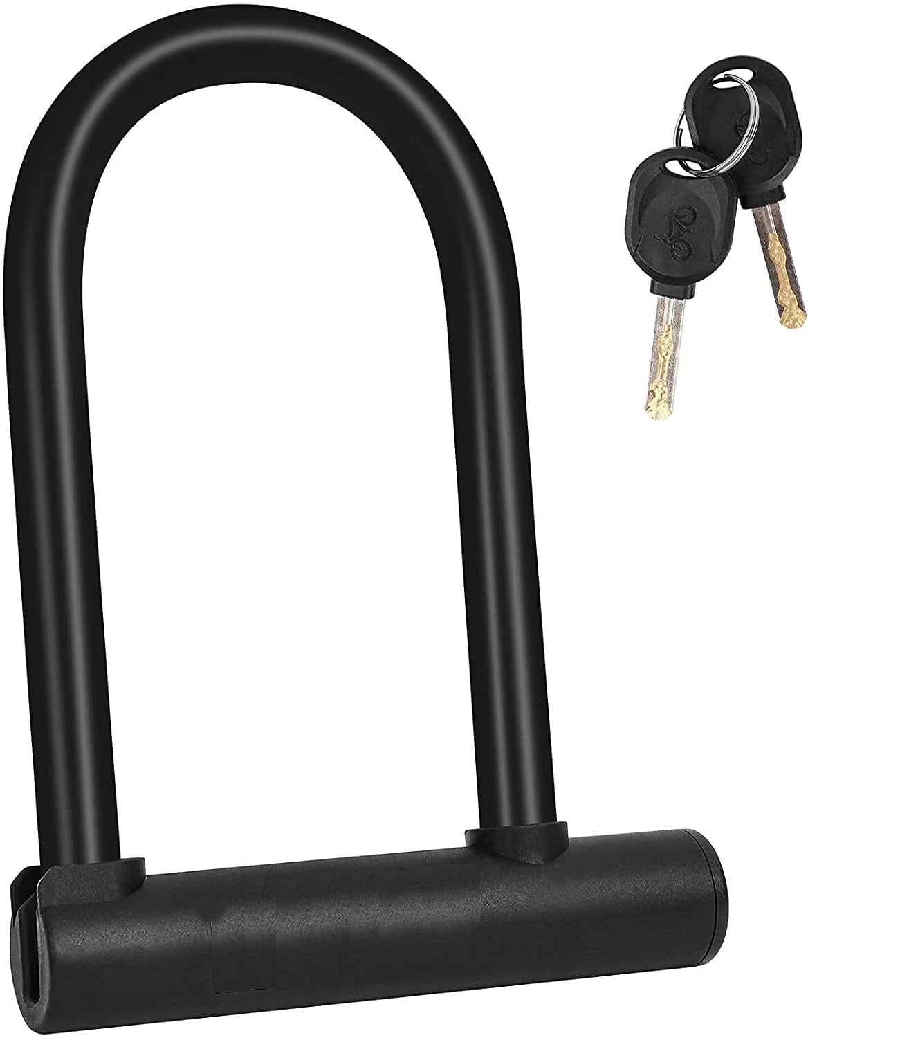 Heavy Duty U Lock with Keys Anti Theft Bike Motorcycle Lock for Home Use