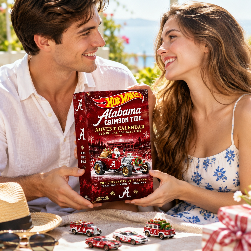 Alabama Crimson Tide Premium Mini Car Advent Calendar