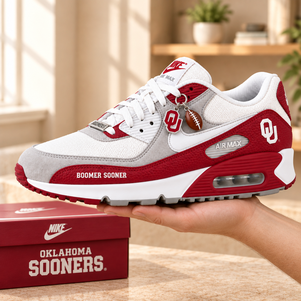 Oklahoma Sooners Premium Low-Top Sneakers