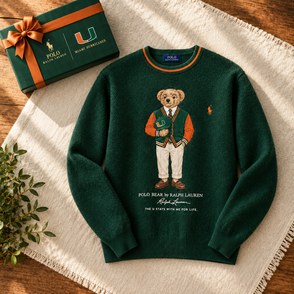 Miami Hurricanes Premium Crewneck Sweater