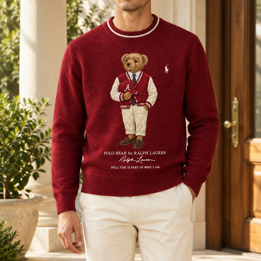 Alabama Crimson Tide Premium Crewneck Sweater