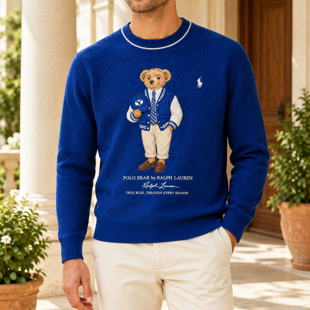 BYU Cougars Premium Crewneck Sweater