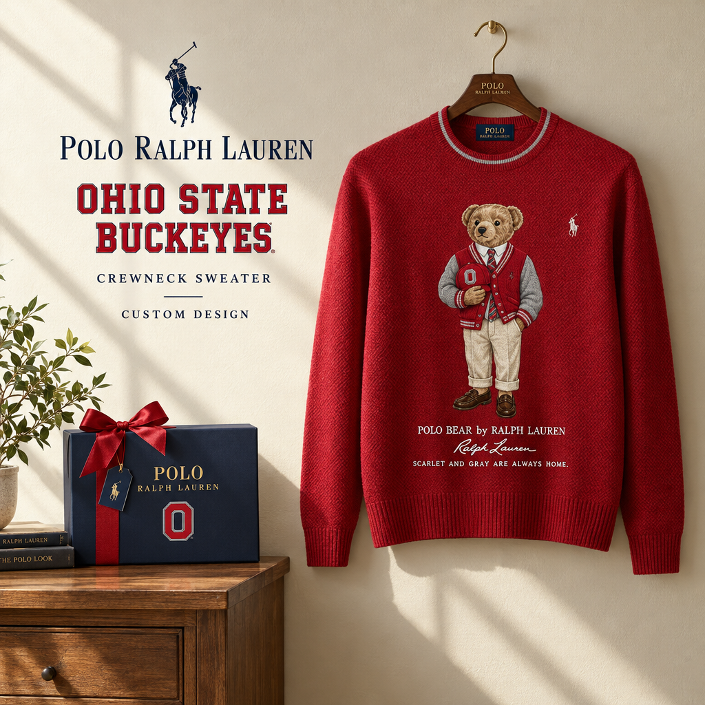 Ohio State Buckeyes Premium Crewneck Sweater