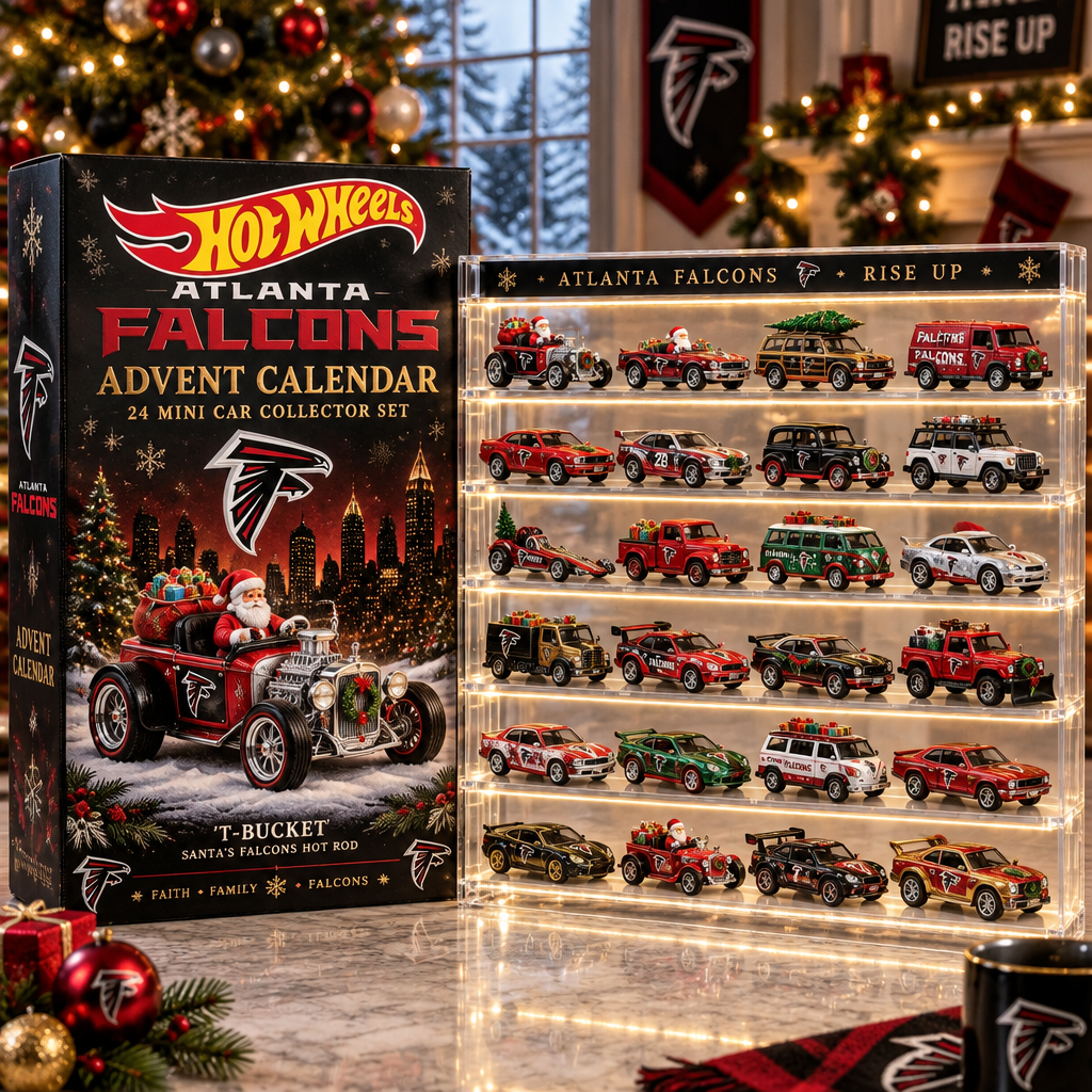 Atlanta Falcons Premium Mini Car Advent Calendar