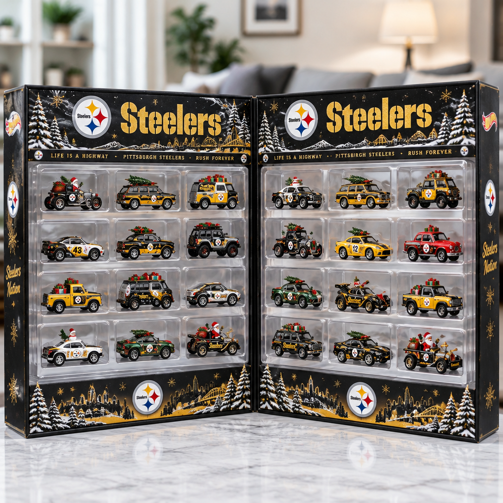 Pittsburgh Steelers Premium Mini Car Advent Calendar