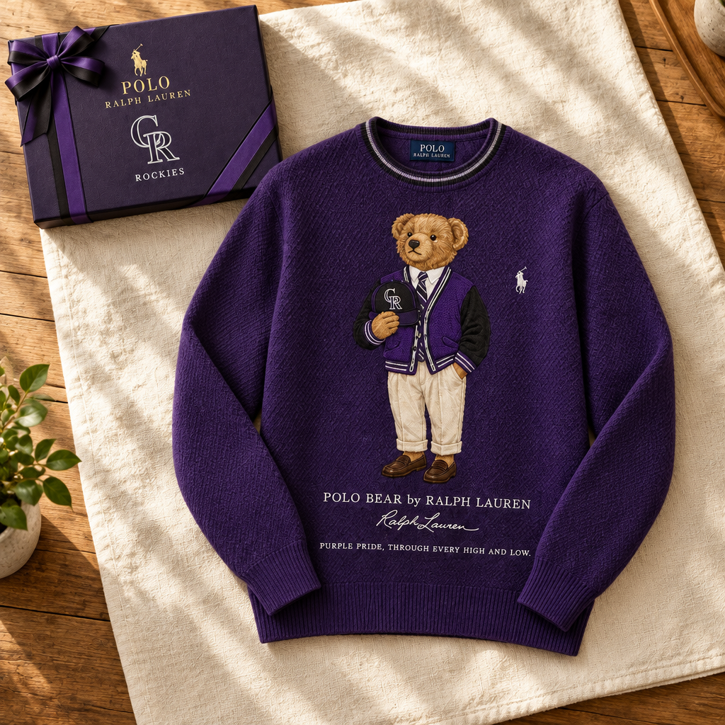 Colorado Rockies Premium Crewneck Sweater